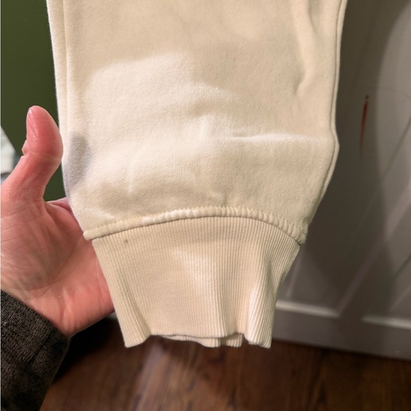 The North Face Women's Heritage Patch -Gardenia White Joggers Size Large - Picture 5 of 12